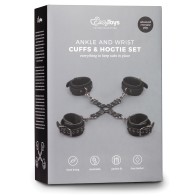 Hogtie con Esposas de Mano y Tobillo Easy Toys para Juego de Bondage