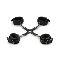 Hogtie con Esposas de Mano y Tobillo Easy Toys para Juego de Bondage