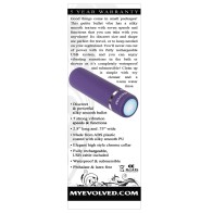 Vibrador Bullet Purple Passion de Evolved