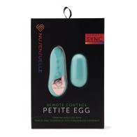 Nu Sensuelle Remote Control Petite Egg 15 Function Blue