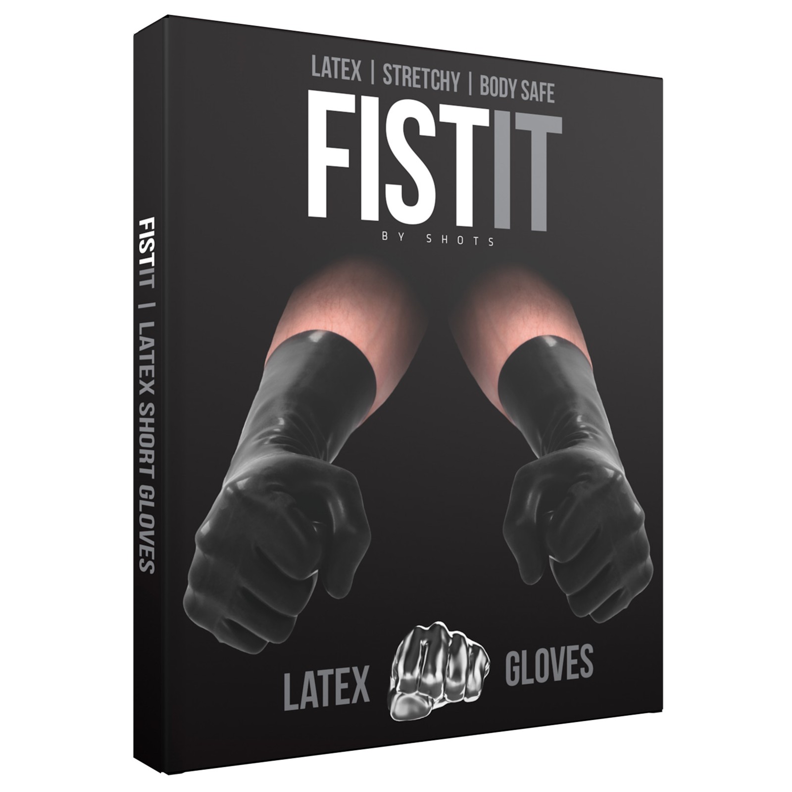 Short Latex Fist It Gloves for Hygienic Play