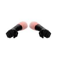 Short Latex Fist It Gloves for Hygienic Play