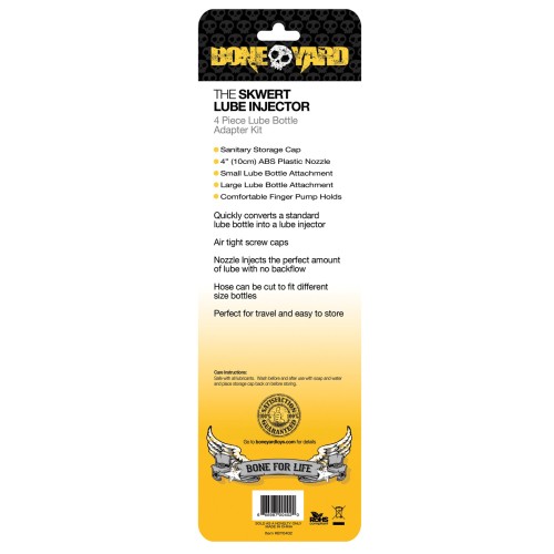 Inyector de Lubricante Boneyard Skwert para una Lubricación Perfecta