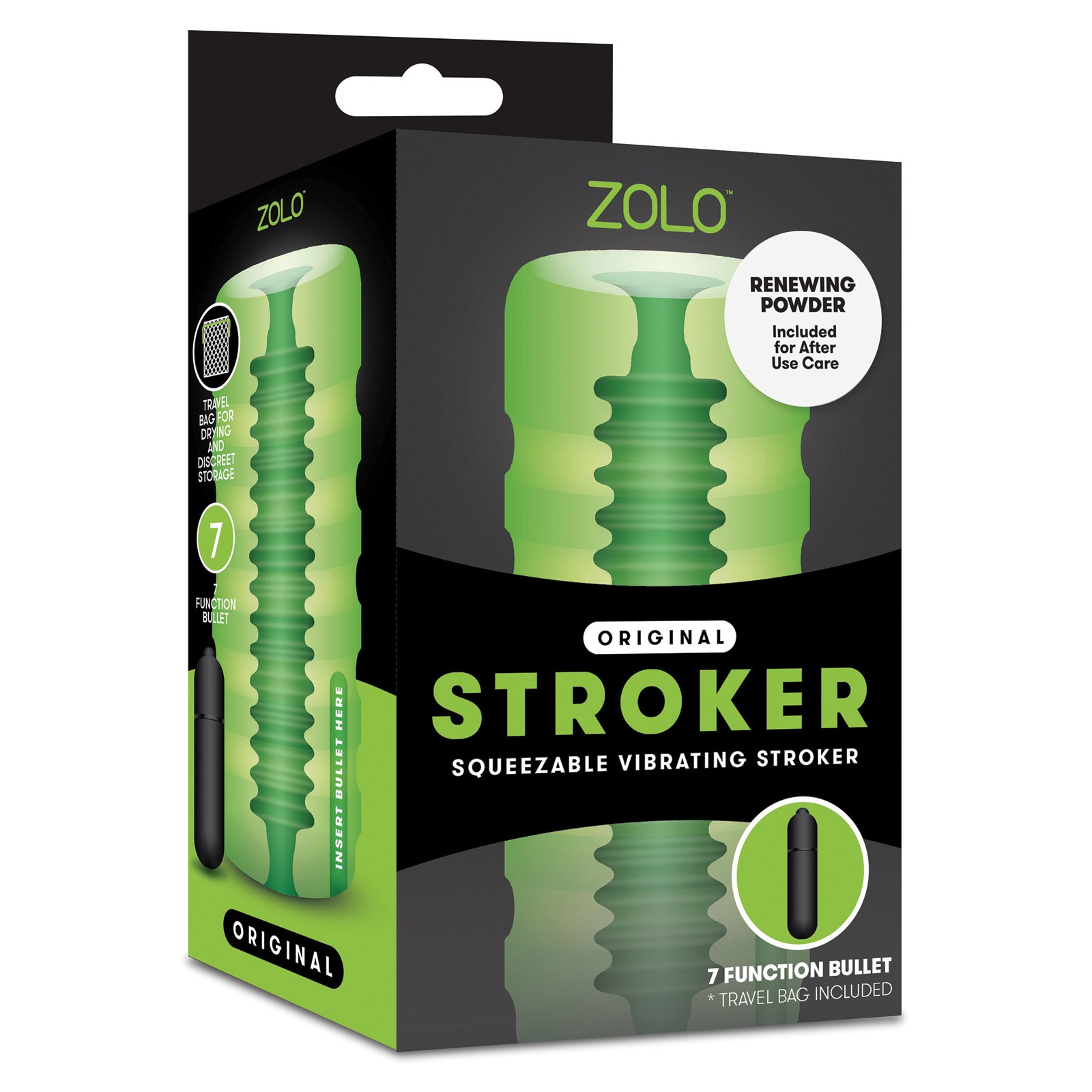 Stroker Vibrador ZOLO Original para Placer Inigualable