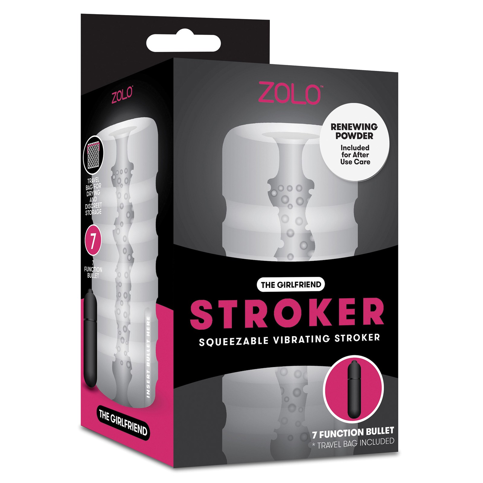 ZOLO Girlfriend Vibrating Stroker