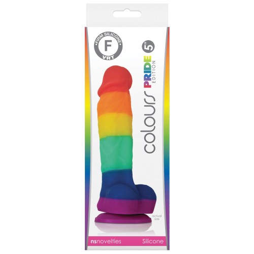 Colours Pride Edition 5" Dong with Strong Suction Cup