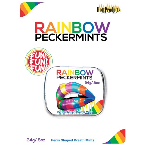 Rainbow Pecker Shape Candies