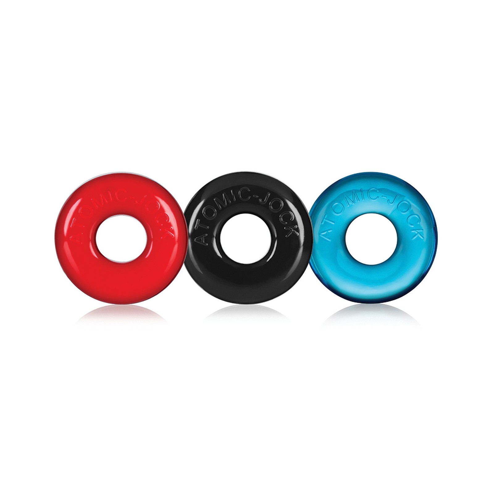 Oxballs Ringer Donut 1 Multicolored Pack of 3