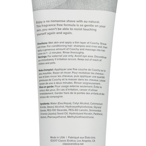 COOCHY Rash Free Shave Cream 12.5 oz