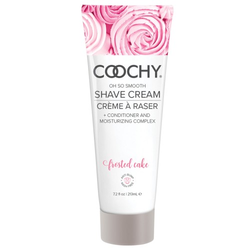 COOCHY Frosted Cake Shave Cream for Smooth Shaving