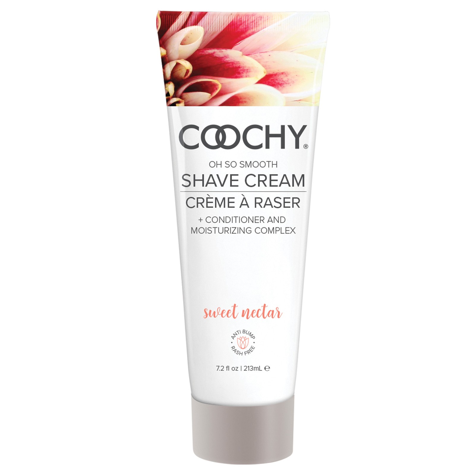 COOCHY Rash Free Shave Cream Sweet Nectar 7.2oz