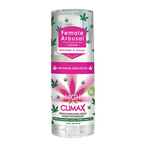 Estimulante Femenino High Climax con Aceite de Semilla de Cáñamo