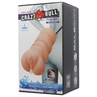 Crazy Bull Realistic Vagina Masturbator Sleeve Ivory