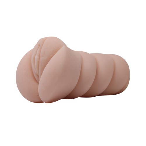 Crazy Bull Realistic Vagina Masturbator Sleeve Ivory