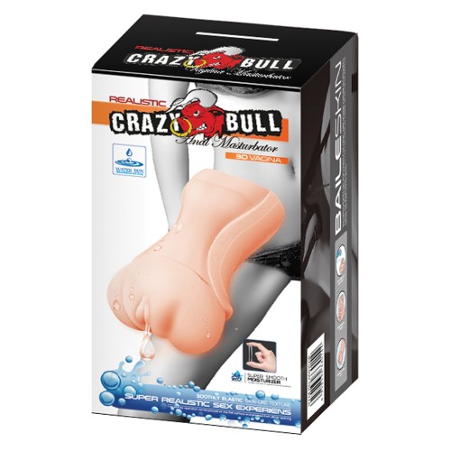 Masturbador Realista Vagina Crazy Bull para Placer Intenso