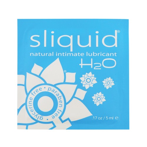 Lubricante Personal Sliquid Naturals H2O - .17 oz