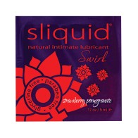 Sliquid Swirl Strawberry Pomegranate Lubricant Pillow