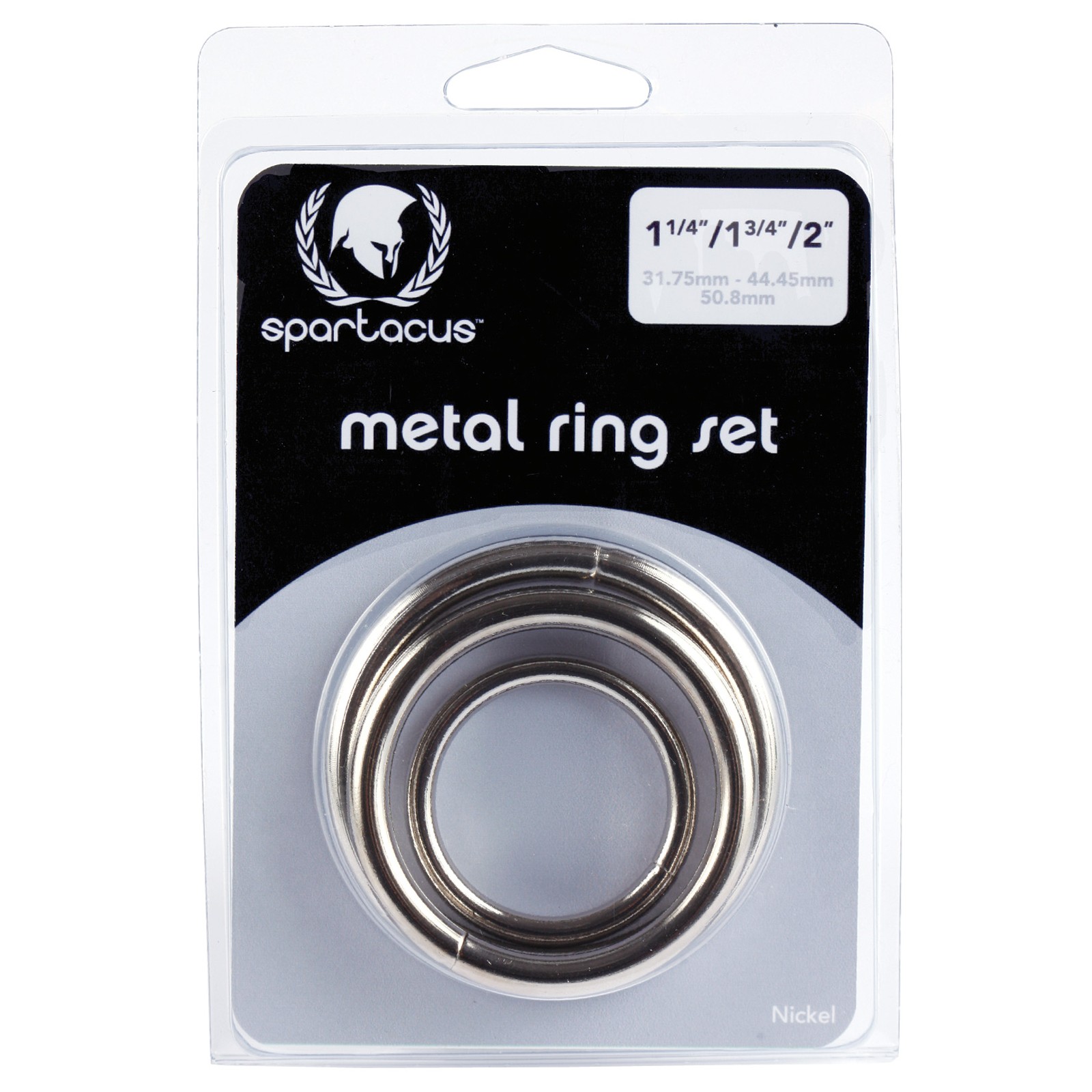 Spartacus Metal Cock Ring Set - Enhance Your Pleasure