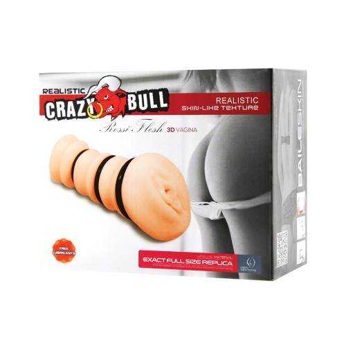 Crazy Bull Rossi Flesh Masturbator Sleeve for Intense Pleasure