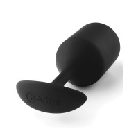 b-Vibe Weighted Snug Plug 4 - Black Pleasure