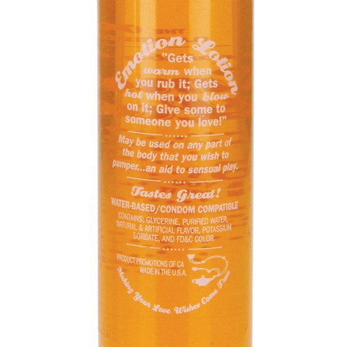 Emotion Lotion Orange Creamsicle Massage Oil