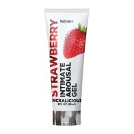 Dickalicious Penis Arousal Gel Strawberry 2 oz