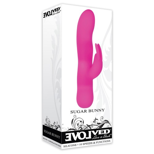 Evolved Sugar Bunny Pink - Powerful Vibrator