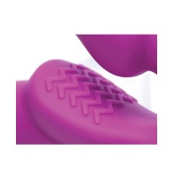 Strap U Vibrating Strapless Silicone Dildo