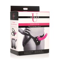 Strap U Navigator G Spot Dildo with Harness