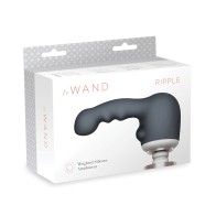 Le Wand Ripple Weighted Silicone Attachment for Ultimate Pleasure