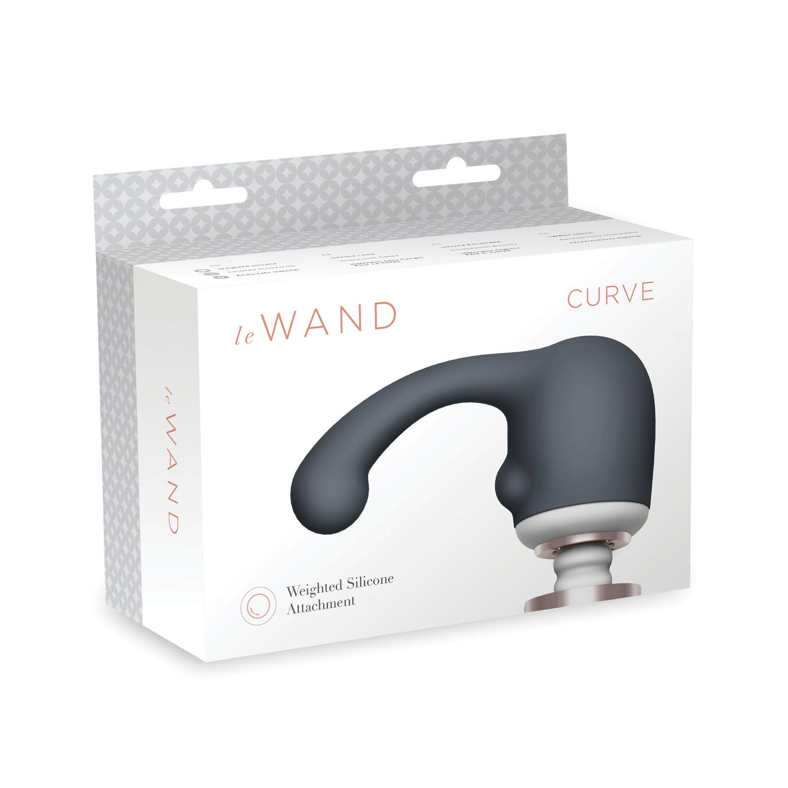 Accesorio de Silicona Ponderado Le Wand Curve para Placer Dirigido