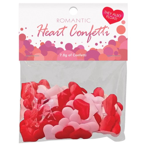 Confeti de Corazón Romántico