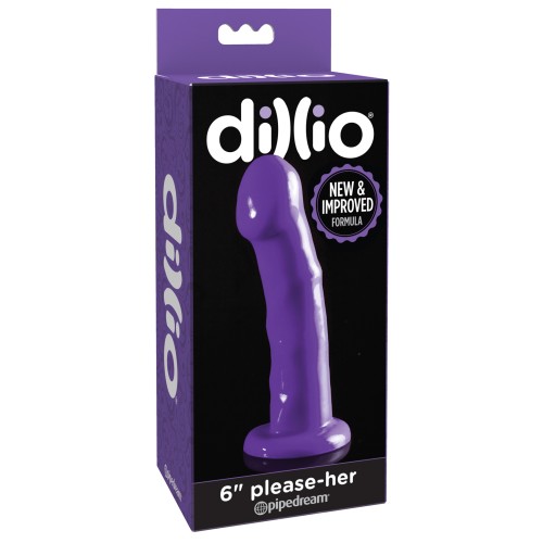 Dillio 6 Inch Please Her Dildo for Beginners