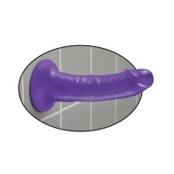 Dillio 6 Inch Slim Purple Dildo - Perfect for Beginners