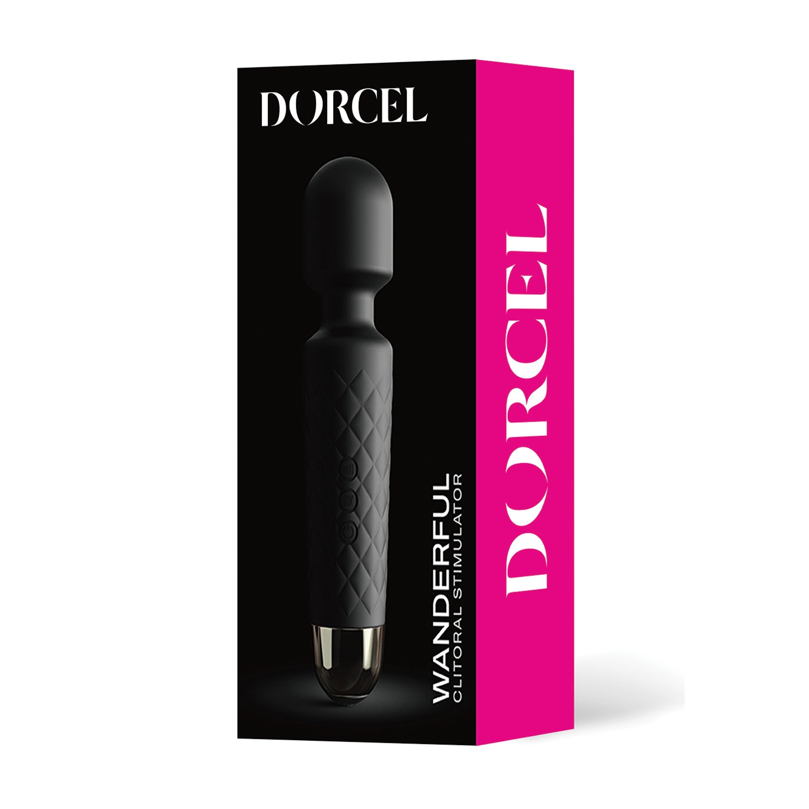 Dorcel Wanderful Estimulador Clitoriano Recargable Negro Dorado