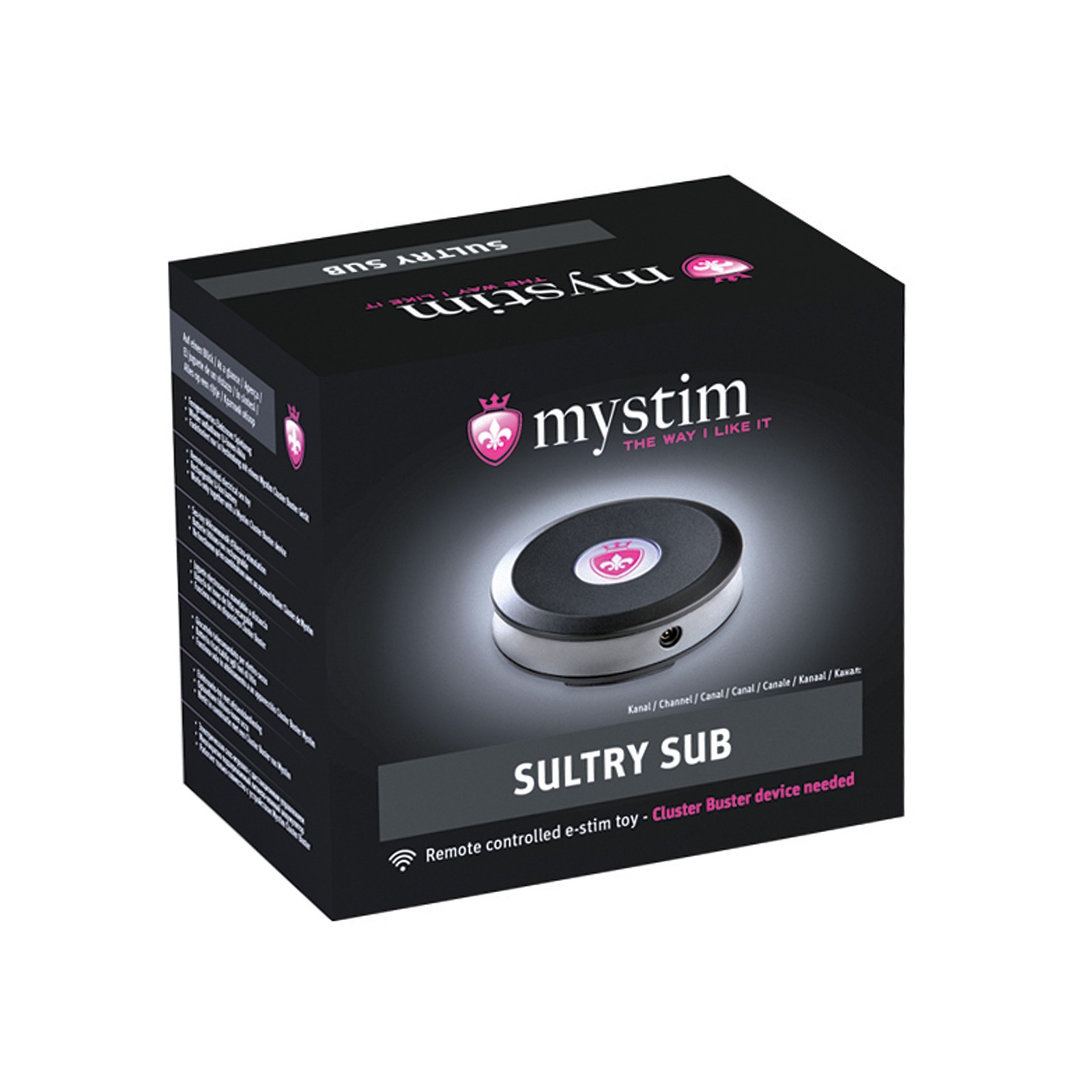 Mystim Sultry Subs Receiver Channel 2 Black