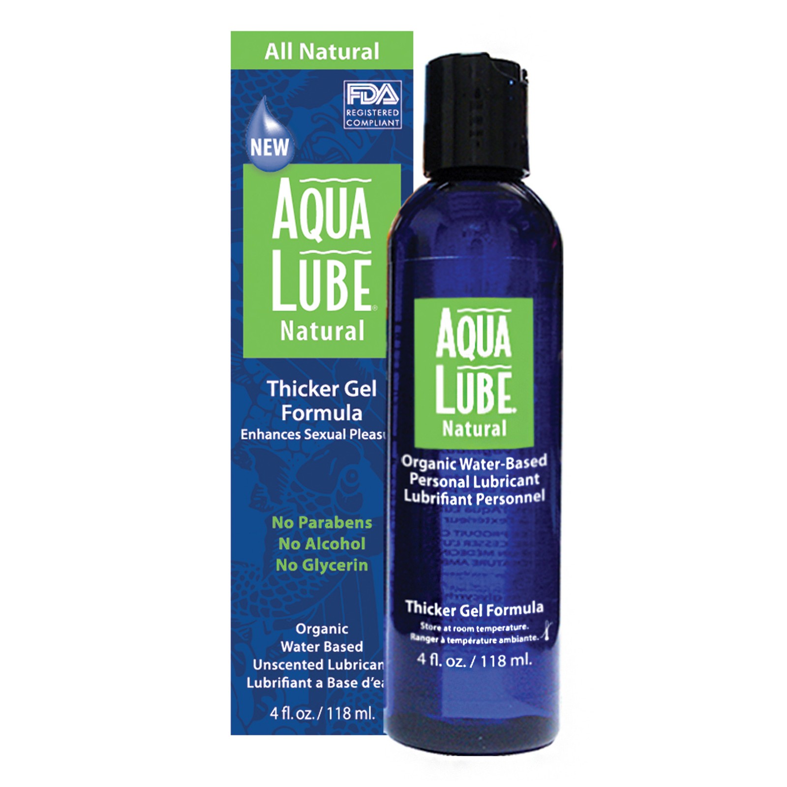 Aqua Lube Natural Botella 4 oz