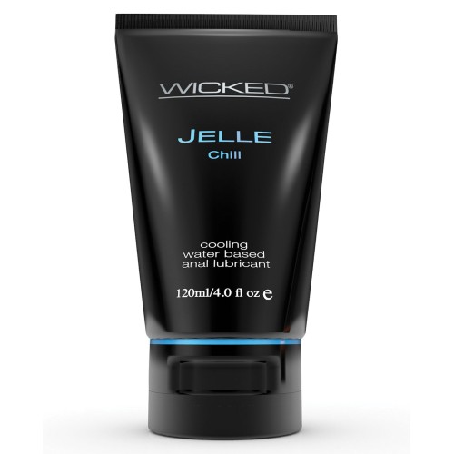 Wicked Sensual Care Jelle Chill Anal Gel 4 oz - Pleasure Enhancer