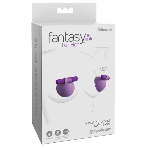 Fantasy For Her Extractores de Pecho Vibrantes para Placer Inigualable