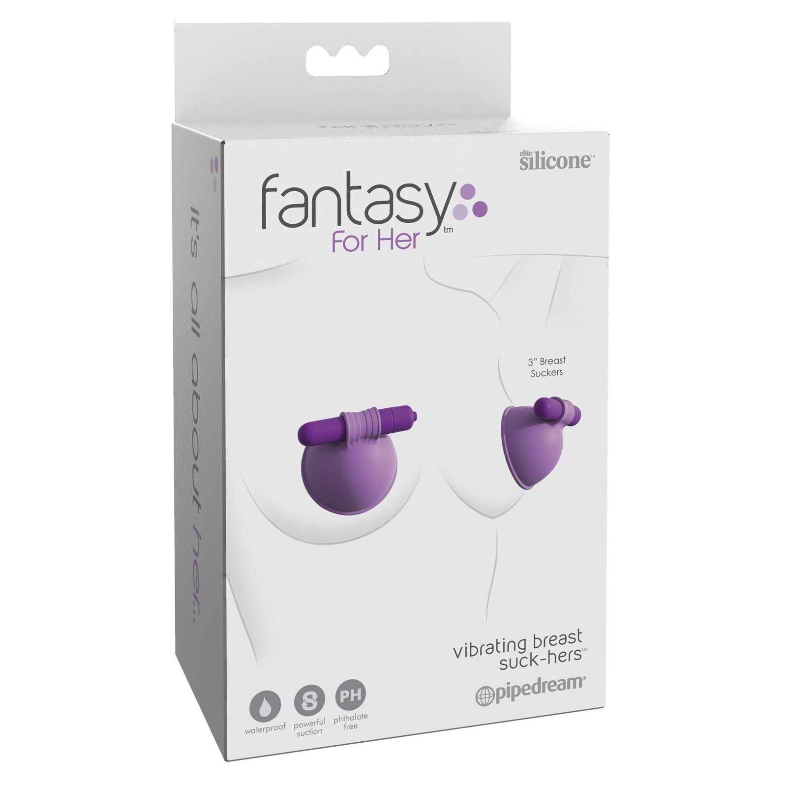 Fantasy For Her Vibrating Breast Suck-Hers for Unmatched Pleasure