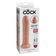 King Cock Uncut Dildo for Realistic Pleasure