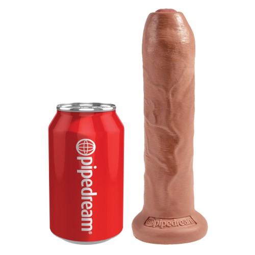 Compra Dildo Uncut de 7 Pulgadas King Cock Tan | Placer Realista