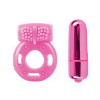 Neon Luv Touch Vibrating Couples Kit Pink