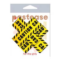 Pastease Premium Caution Cross Negro/Amarillo