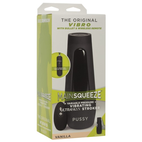 Main Squeeze Original Vibro Pussy Piel