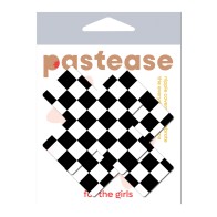 Pastease Premium Checker Cross Black/White