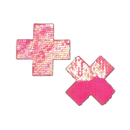 Color Changing Flip Sequins Cross - Must-Have Accessory