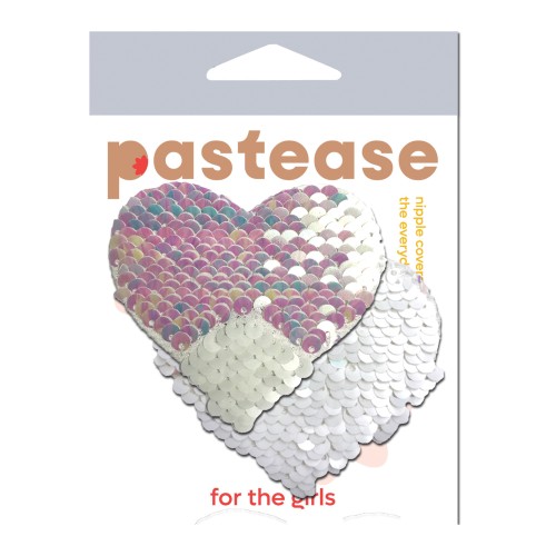 Pastease Color Changing Flip Sequins Heart O/S