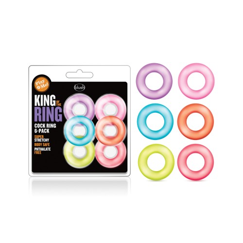 Blush Play With Me King of the Ring Set Assorted Colors