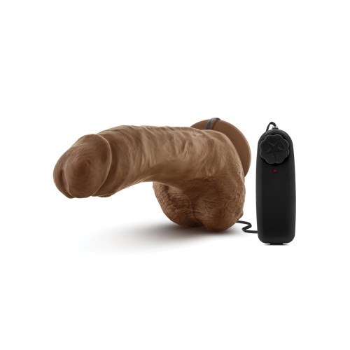 Dildo Realista Vibrador Blush Coverboy 9" - Mocha